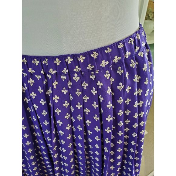 Vintage 80s fleur de lis, size 14 - Picture 12 of 13